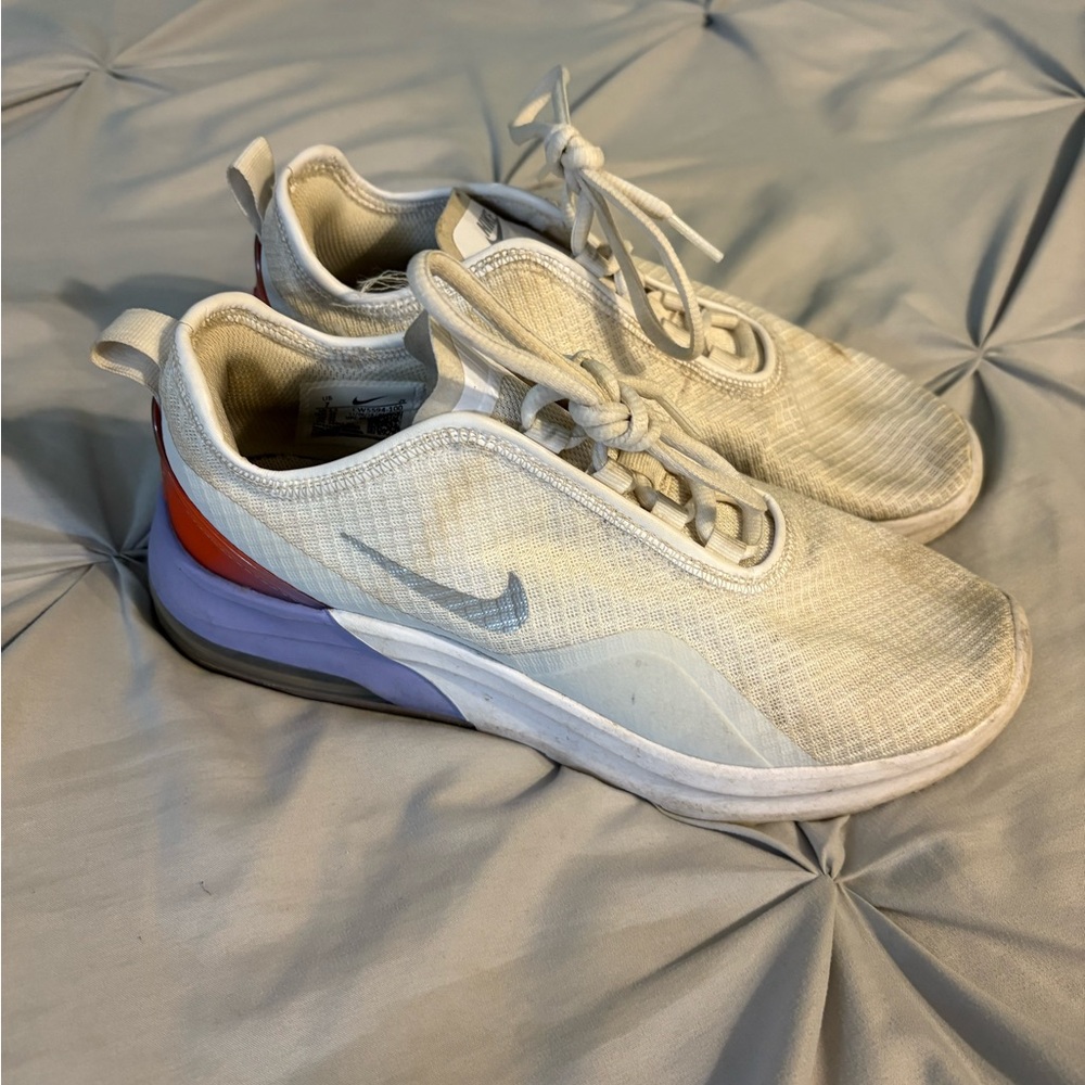 Nike Cream and White Sneakers